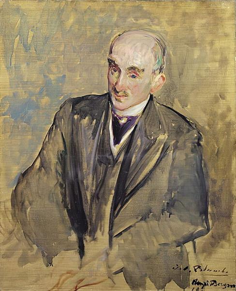 Study for a portrait of Henri Bergson (1859-1941), 1911 - Jacques-Émile Blanche