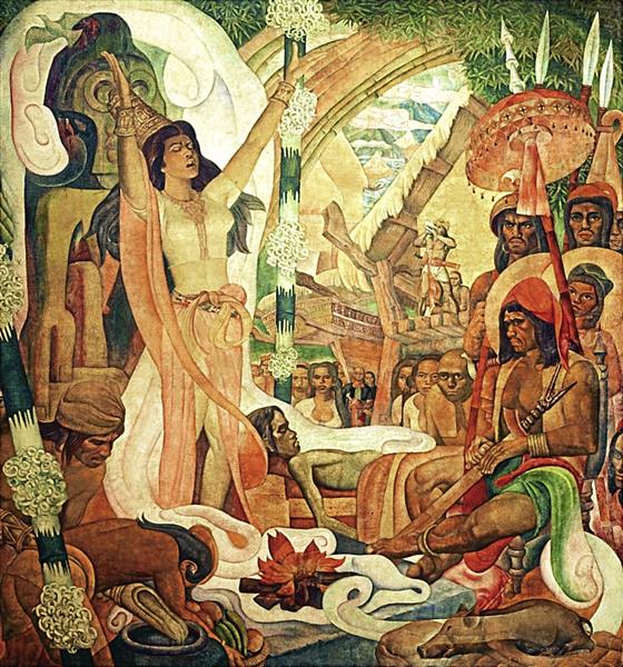 The Progress of Medicine in the Philippines, 1953 - Botong Francisco
