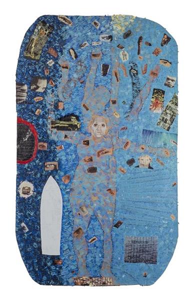 Autobiography: Water (Ancestors/Middle Passage/Family Ghosts), 1988 - Howardena Pindell