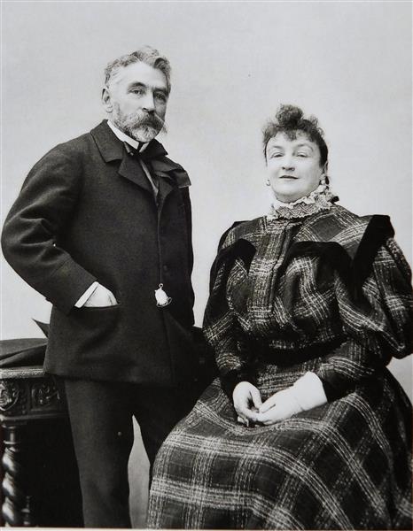 Stéphane Mallarmé with Méry Laurent, 1896 - Felix Nadar