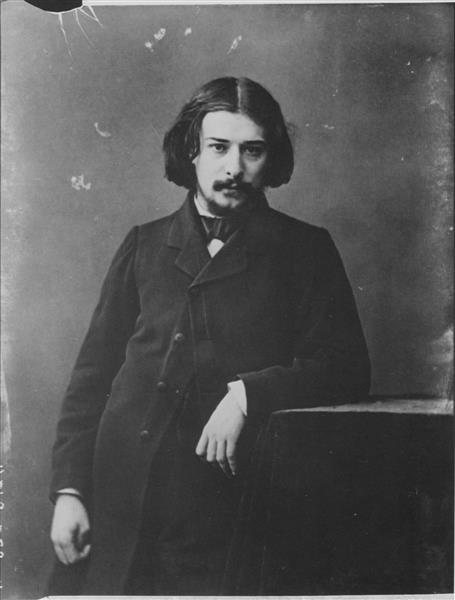 Alphonse Daudet, c.1866 - Felix Nadar