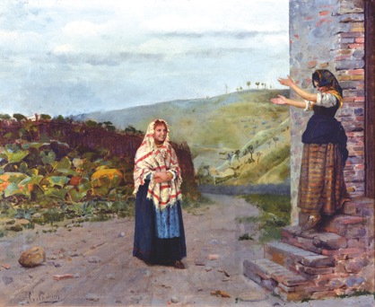 La Visita, 1900 - Pasquale Celommi