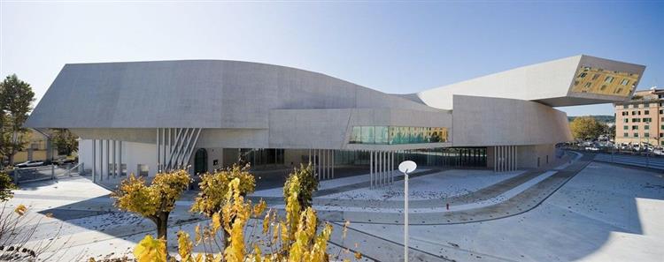 National Museum of Arts of the 21st Century (MAXXI), Rome, 1998 - 2010 - Zaha Hadid