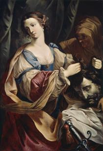 Judith with the Head of Holofernes - Elisabetta Sirani