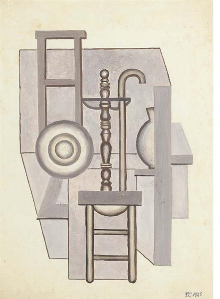Cubist Composition, 1925 - Franciska Clausen