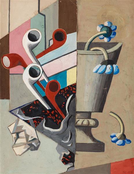 The Vase and the Pipes, 1928 - Franciska Clausen