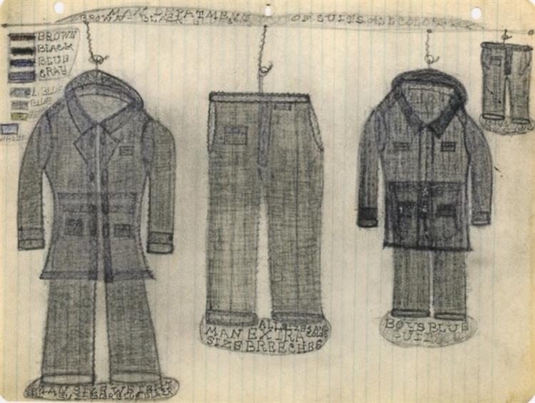 Man Department of Suits, c.1940 - Pearl Blauvelt