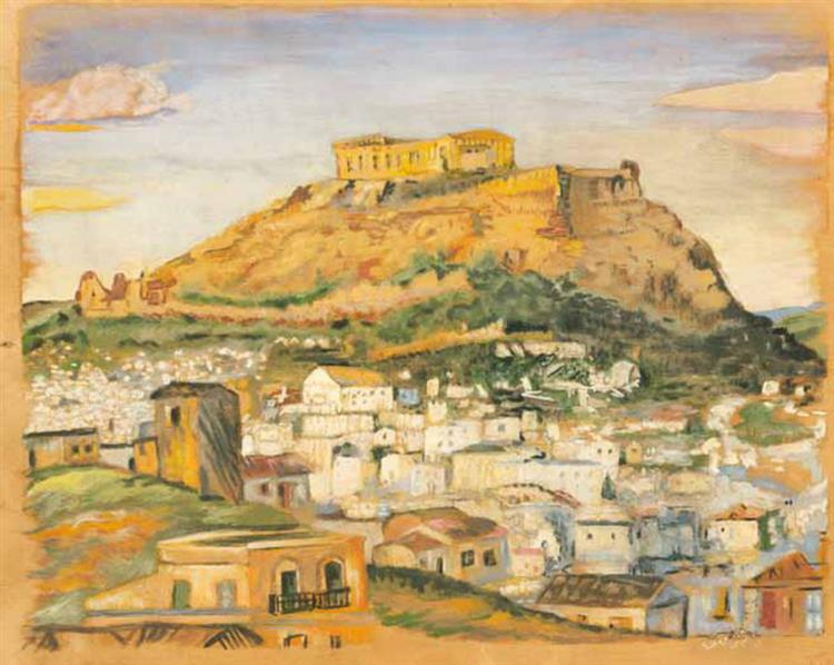 Acropolis Hill, 1935 - Spyros Vassiliou