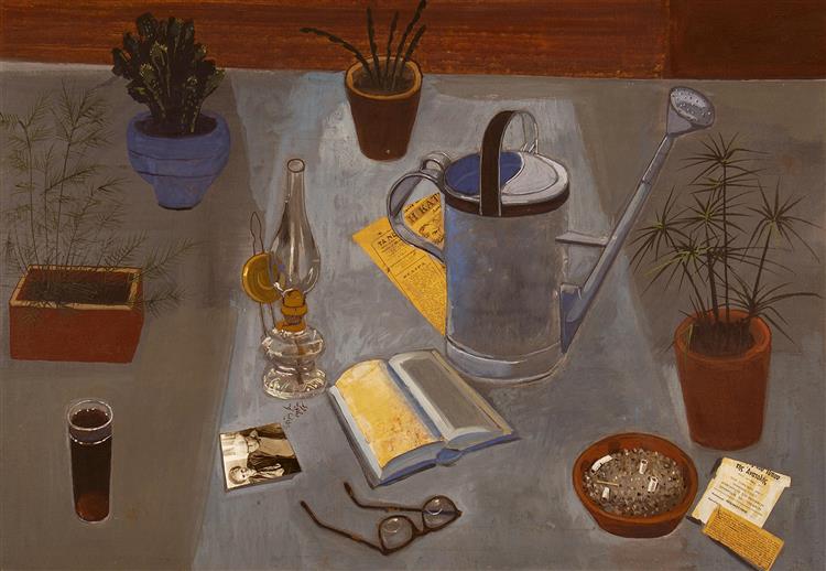 Still Life with Artist’s Personal Objects, 1965 - Spyros Vassiliou