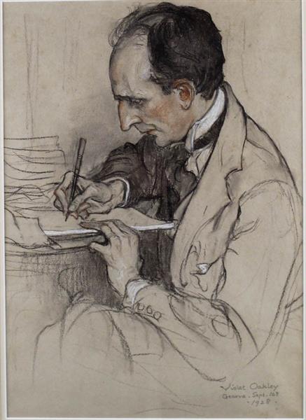 Portrait of a Man, 1928 - 薇爾莉特·奧克雷