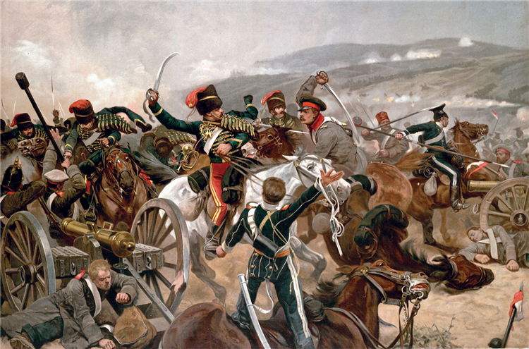 Relief of the Light Brigade.png, 1897 - Richard Caton Woodville Jr.