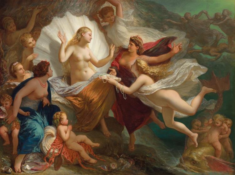 The Birth of Venus - Анрі-П'єр Піку