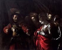 Das Martyrium der Heiligen Ursula - Michelangelo Merisi da Caravaggio