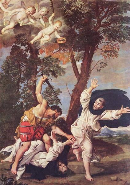The martyrdom of St. Peter, c.1620 - Domenico Zampieri