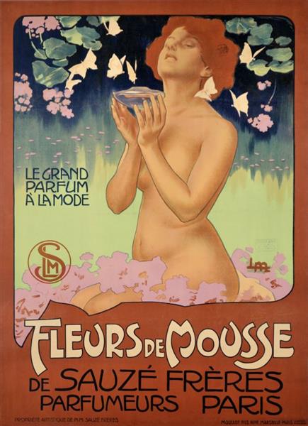 Fleurs-de-mousse, 1898 - Leopoldo Metlicovitz