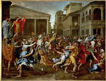 Abduction of the Sabine Women - 普桑