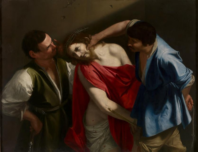 Mocking of Christ, c.1635 - Ораціо Джентілескі