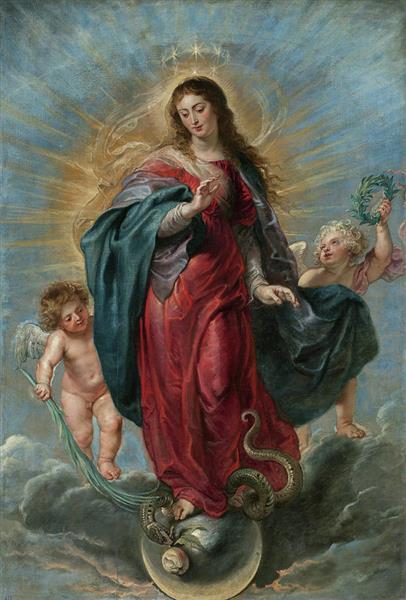 Immaculate Conception, c.1628 - Питер Пауль Рубенс