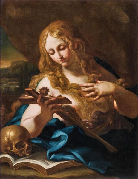 The Penitent Mary Magdalene - Sebastiano Conca