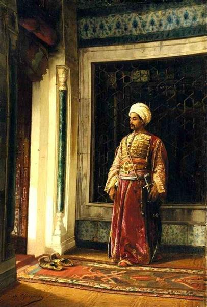 The Turkish Guard, 1880 - Stanisław Chlebowski