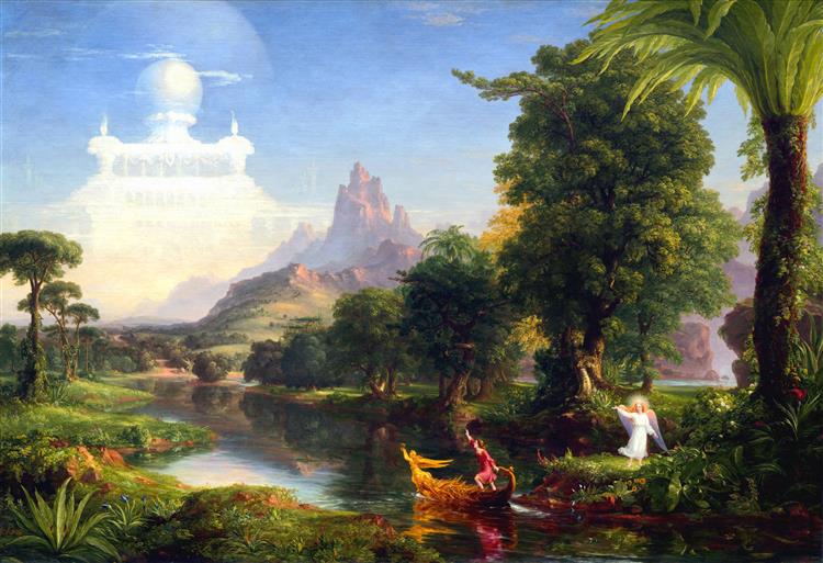 The Voyage of Life: Youth, 1842 - Thomas Cole