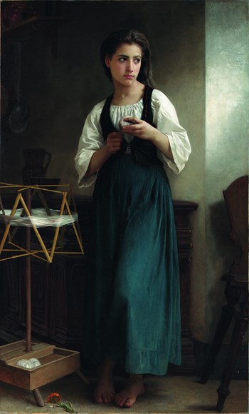Unwinding machine, 1877 - Вильям Адольф Бугро