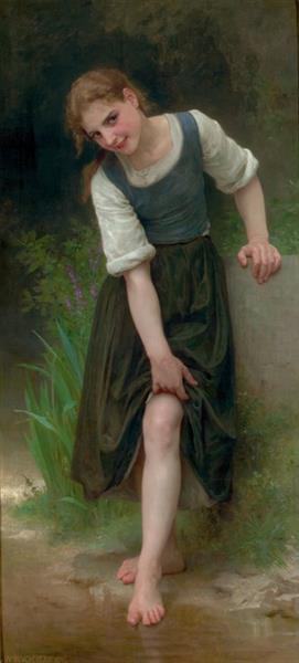 The Ford, 1895 - William Adolphe Bouguereau