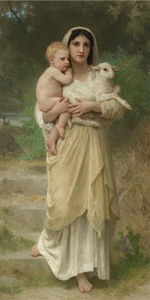 The Lambs - William-Adolphe Bouguereau