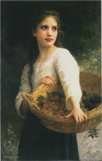 The Plums - William-Adolphe Bouguereau