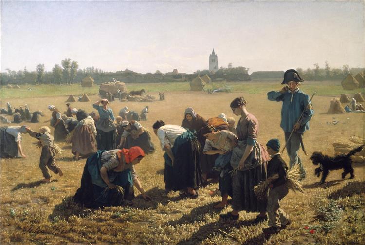 The Gleaners, 1854 - Jules Breton