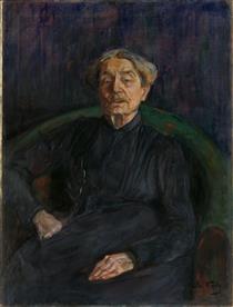Portrait of the Artist Aasta Hansteen - Oda Krohg