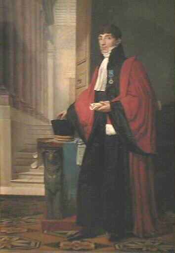 Portrait of Eustache-Marie Courtin (1769-1839), Imperial Prosecutor in Paris, c.1810 - Pierre Duval Le Camus