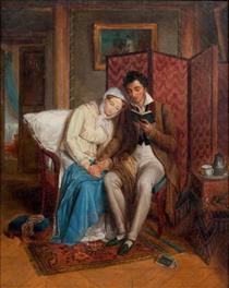 The Romantic Couple - Pierre Duval Le Camus