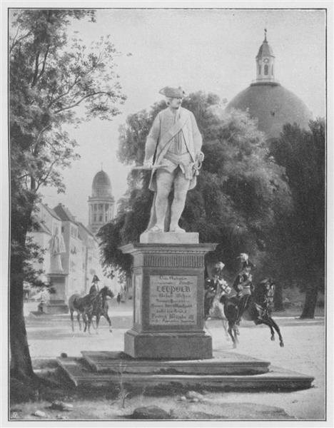 Monument to Prince Leopold of Dessau, 1834 - August Wilhelm Julius Ahlborn