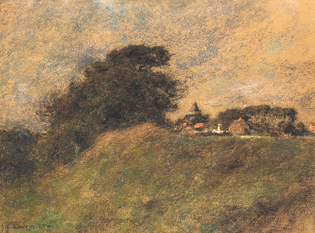 Landscape of Wissant, 1905 - Léon Augustin Lhermitte