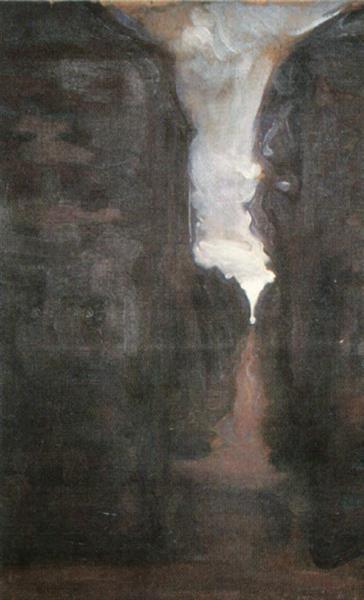 Dark Avenue, 1898 - Maria Yakunchikova