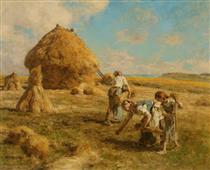 Gleaning Women - Léon-Augustin Lhermitte