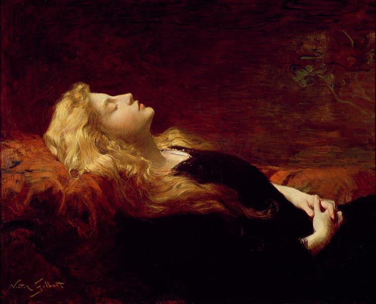 Resting, c.1890 - Victor Gabriel Gilbert