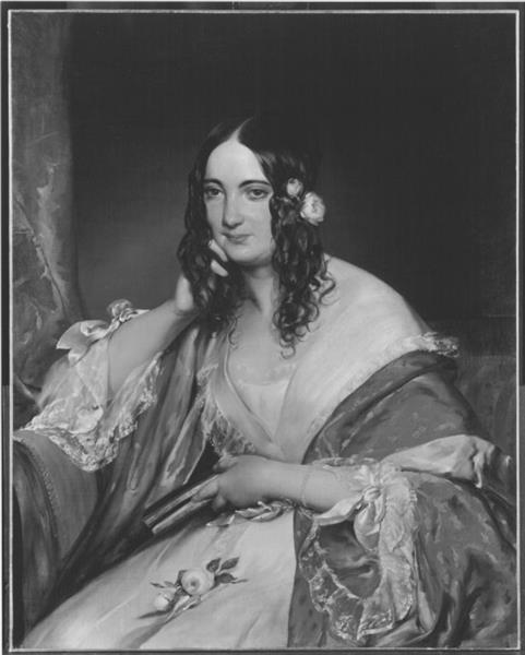 Portrait of a Lady, c.1840 - Friedrich von Amerling