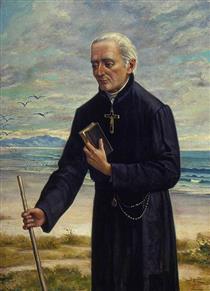 Portrait of Priest José de Anchieta - Бенедиту Калишту