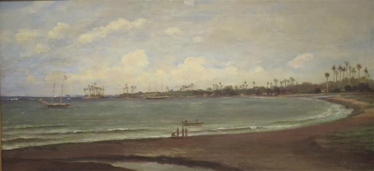 Hilo Bay, c.1880 - Charles Furneaux