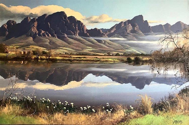 Winter Tranquility, near Tulbagh - James Yates