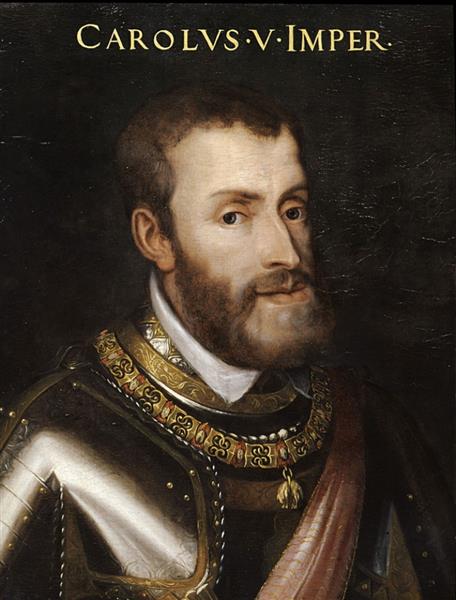 Portrait of Charles V - Cristofano dell’Altissimo