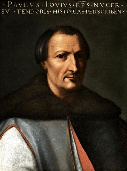 Portrait of Paolo Giovio - Cristofano dell'Altissimo