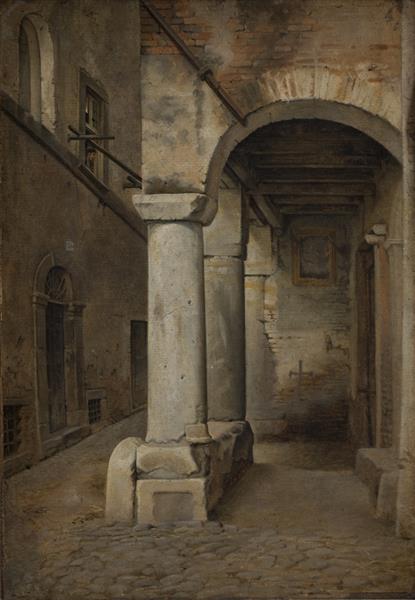 A Roman alley - Ernst Meyer