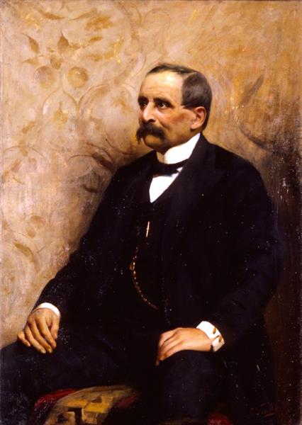 Portrait of count Aldo Annoni, 1901 - Cesare Tallone