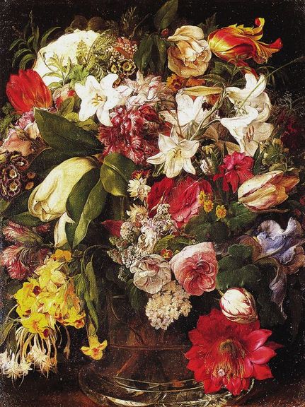 Flowers, c.1834 - c.1835 - Francesco Hayez