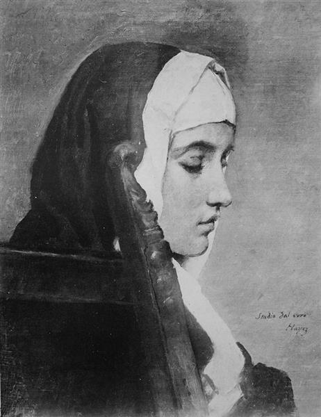 The nun Morosini, 1879 - Francesco Hayez