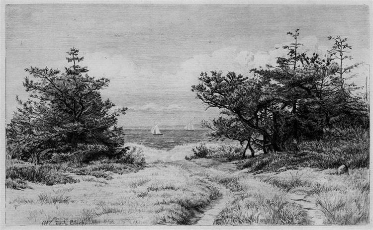 View of the sea, 1887 - Carl Heinrich Bloch