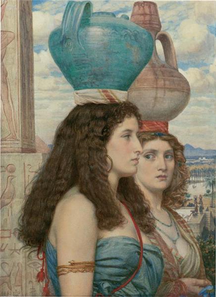 The Water Carriers of the Nile, 1862 - Edward Poynter
